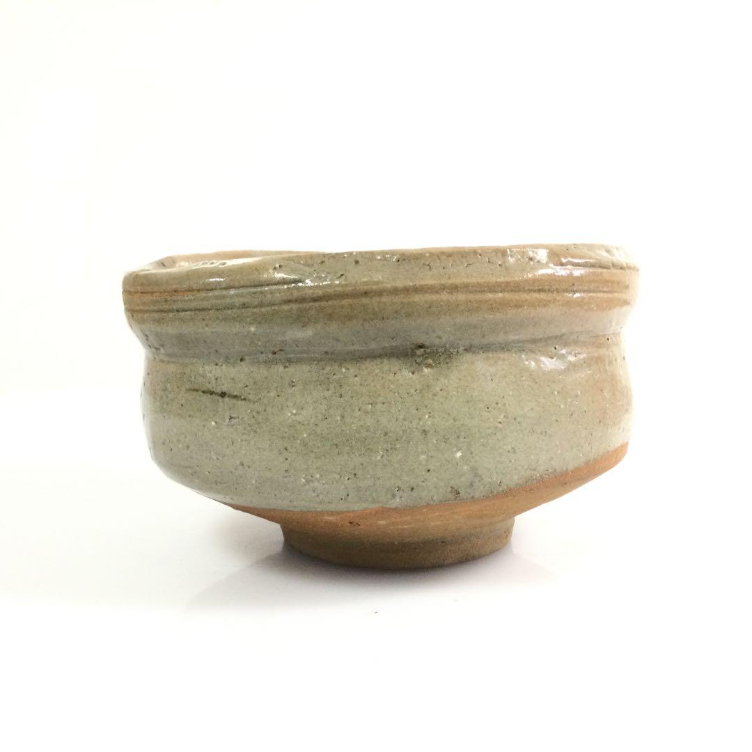 唐津焼 絵唐津茶碗 抹茶碗 青葉太陽作 茶道具 T523