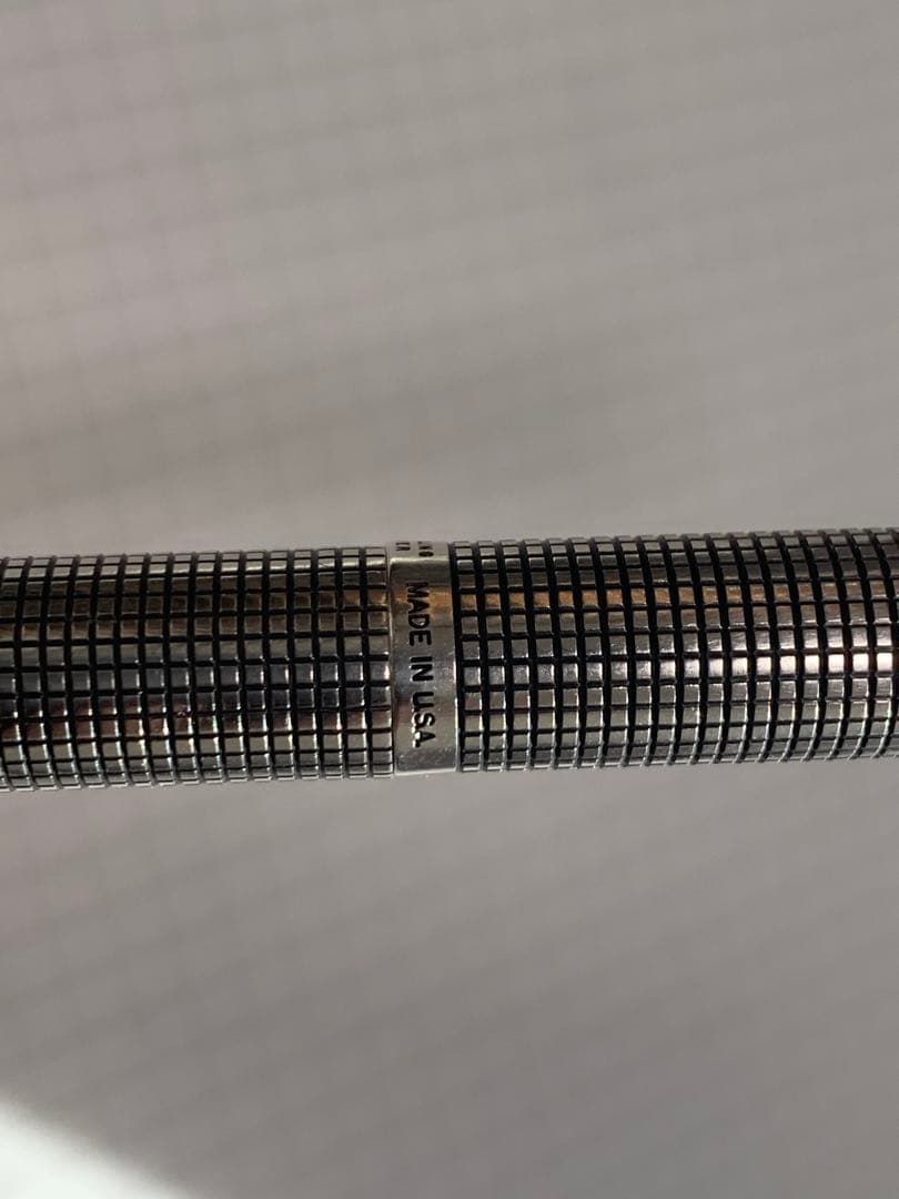 PARKER 75 初期万年筆とボールペンのセット　スターリングシルバー