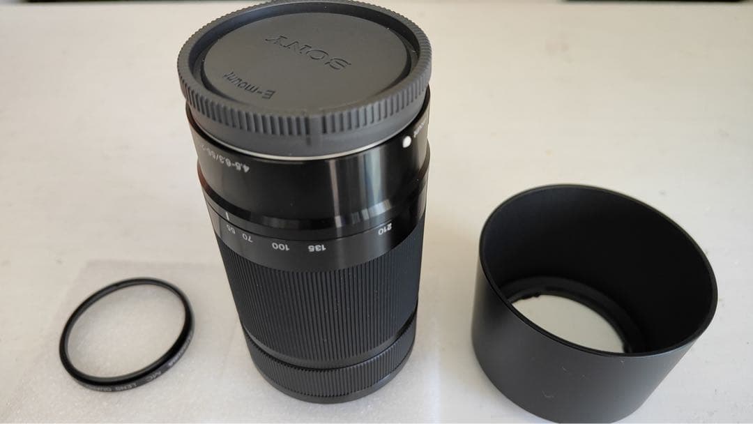 【新品未使用】Sony 55-210mmF4.5-6.3ズームレンズ ブラック