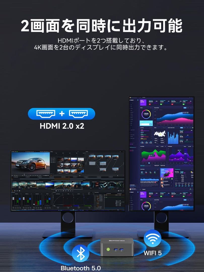 G3S ミニPC 16GB+512GB SSD Windows11 Pro搭載