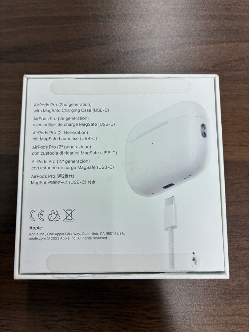 AirPodsPro 第2世代 MTJV3J/A USB-C
