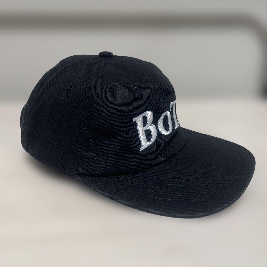 BOTT ブラック　キャップ　コットン