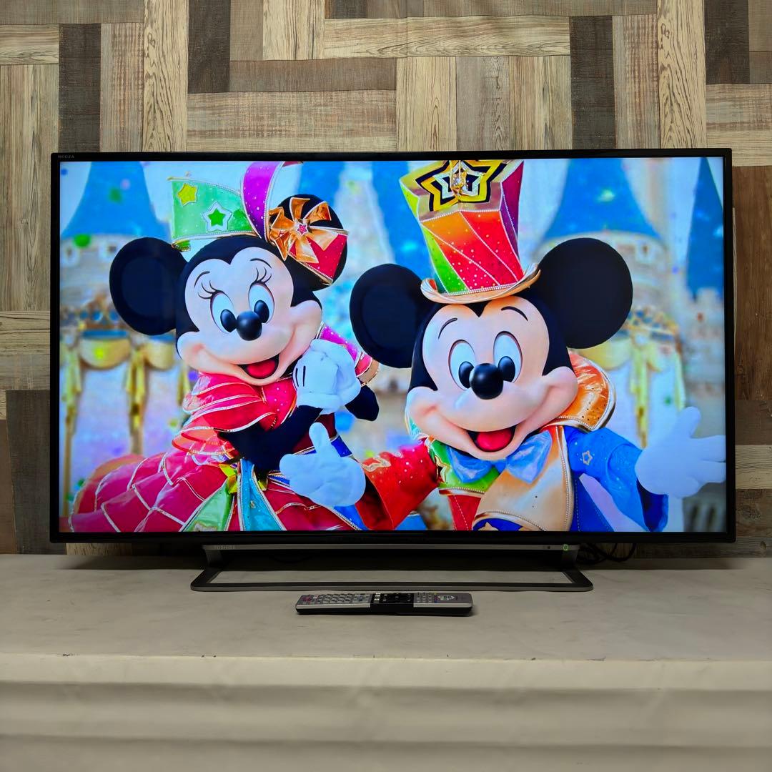 即日受渡❣️全国送料込東芝49型4K液晶テレビYouTube.Netflix視聴