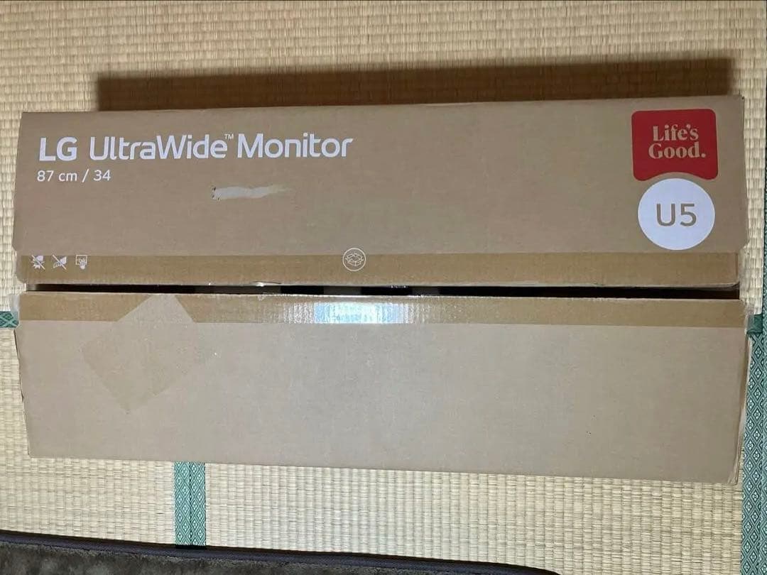 LG ウルトラワイドモニター　34U511A-B