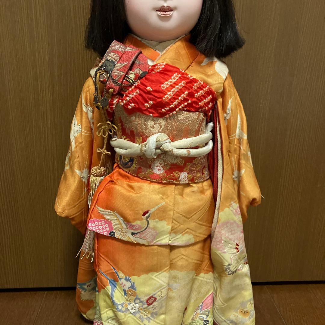 市松人形 、人形液シール、昭玉斎