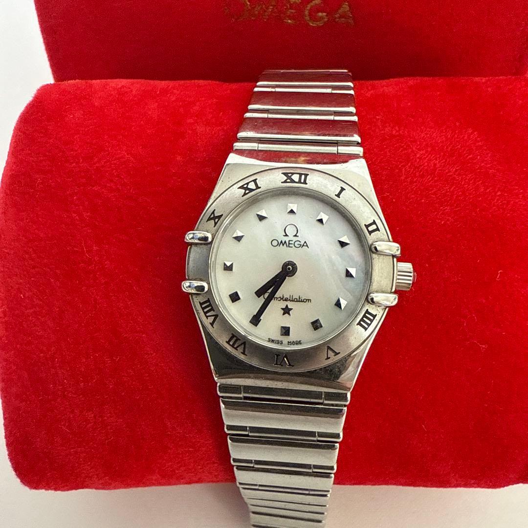 さらぽんOMEGA Constellation 保証書付き、電池交換済み