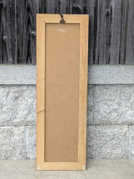 ヨーロッパ 壁掛けミラー 姿見 欧州 アンティーク ヴィンテージ 鏡 額縁