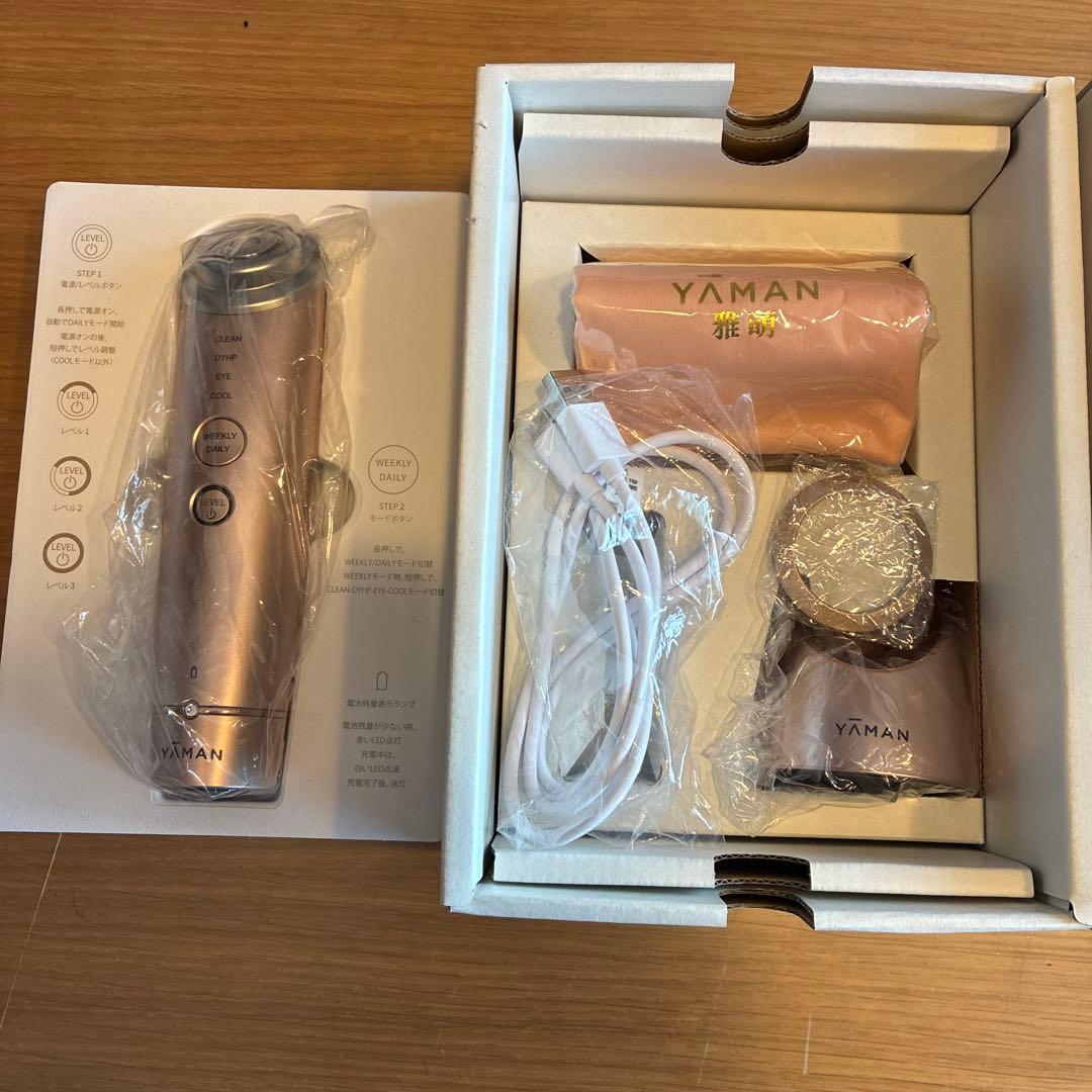 YAMAN M18-YL PINK 美顔器 充電ケーブル付き