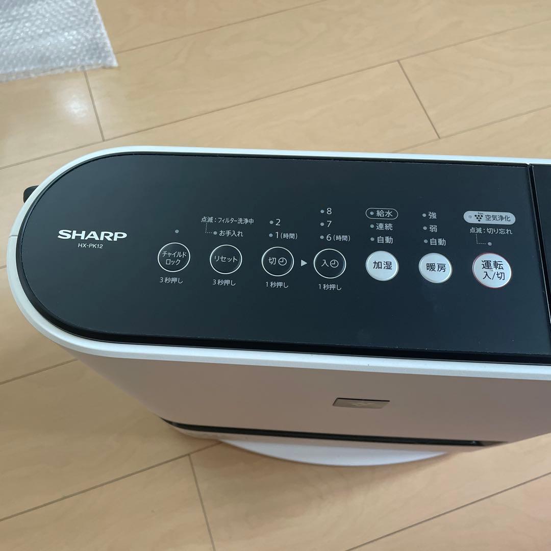 SHARP HX-W72 加湿セラミックファンヒーター