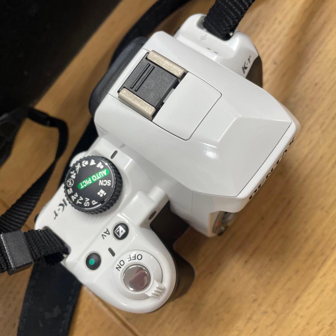 動作品 Pentax K-R ホワイト ボディ デジタル一眼レフ