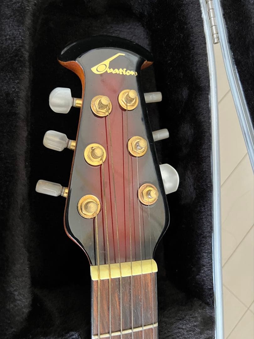 ■OvationオベーションUSA■Pinnacle CU157ハードケース付