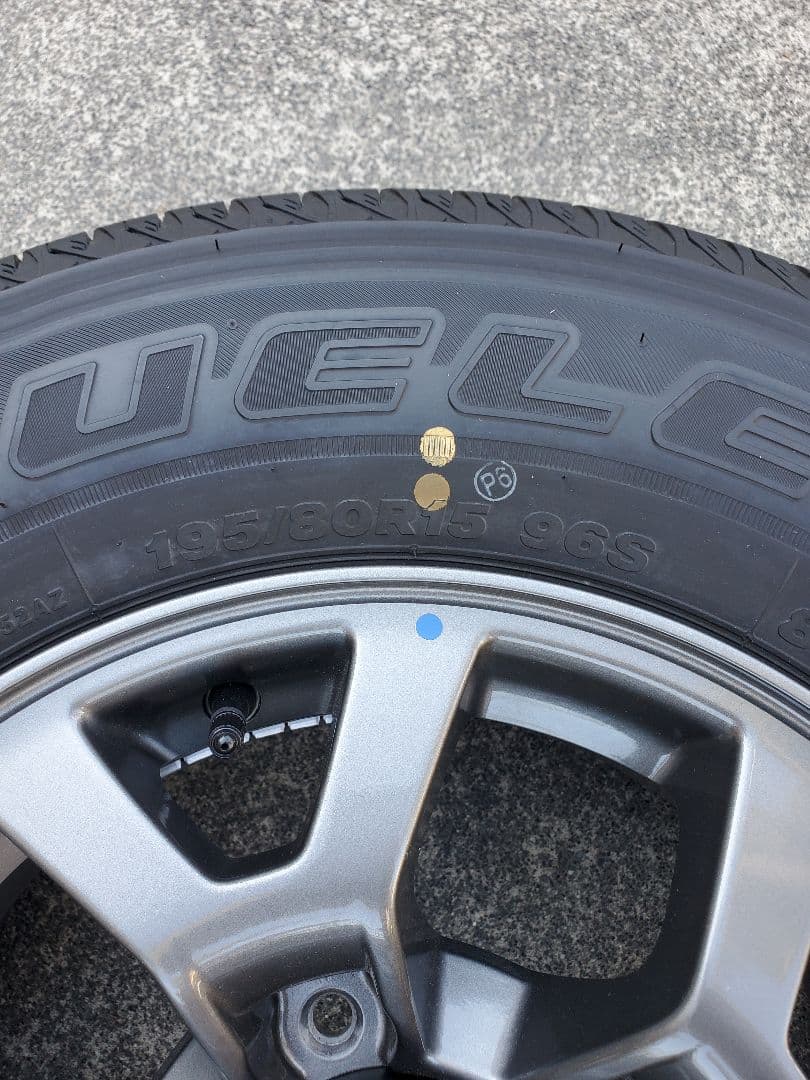 ジムニー　ノマド　純正アルミ＋タイヤ　新車外し