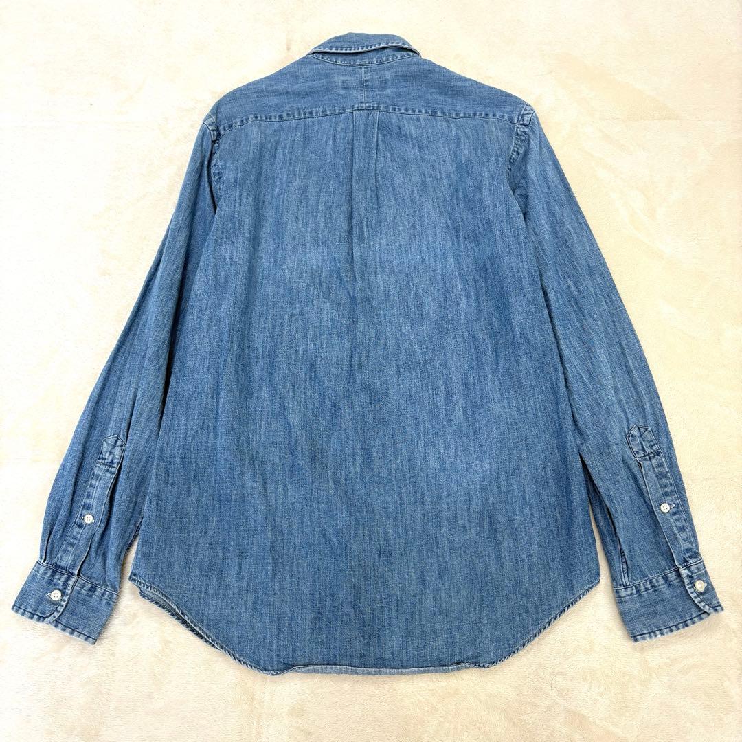 即完売✳︎ラルフローレン現行ダンガリーシャツマルチポニーデニムインディゴ正規品