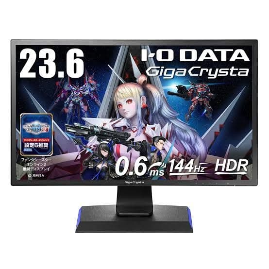 GigaCrysta ゲーミングモニター EX-LDGC242HTB