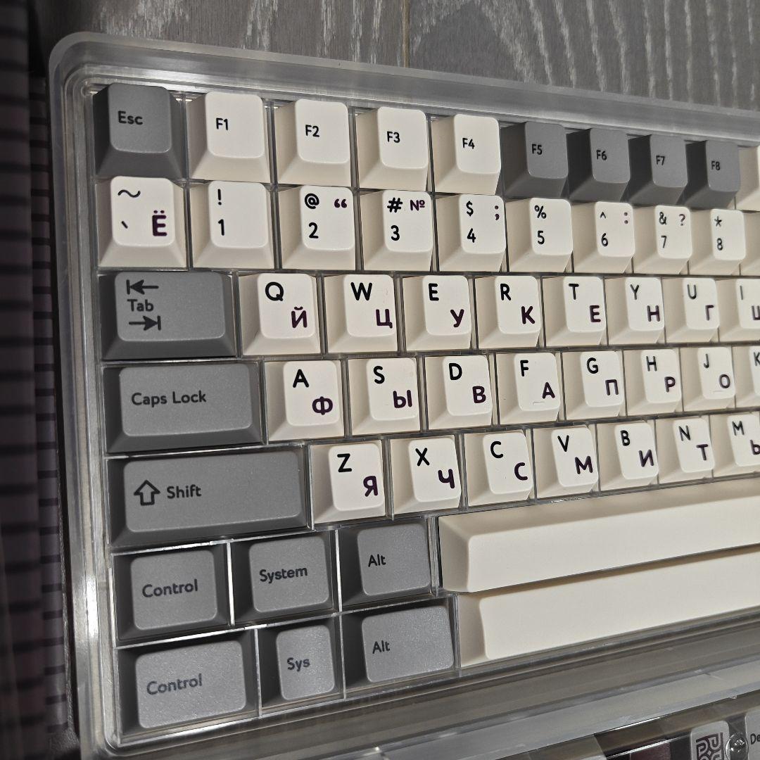PBTFans Classic Gray キーキャップセット