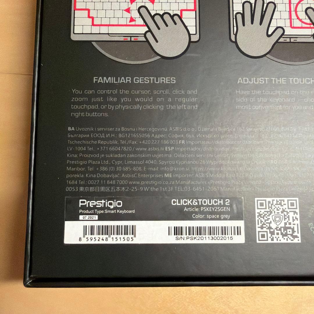 キーボード Prestigo click&touch2