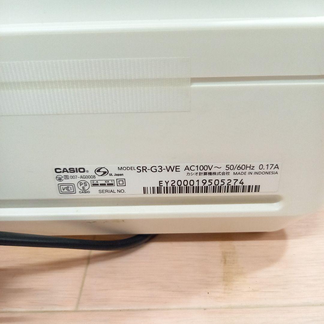 CASIO レジスター SR-G3 新品レジロール付き カシオ