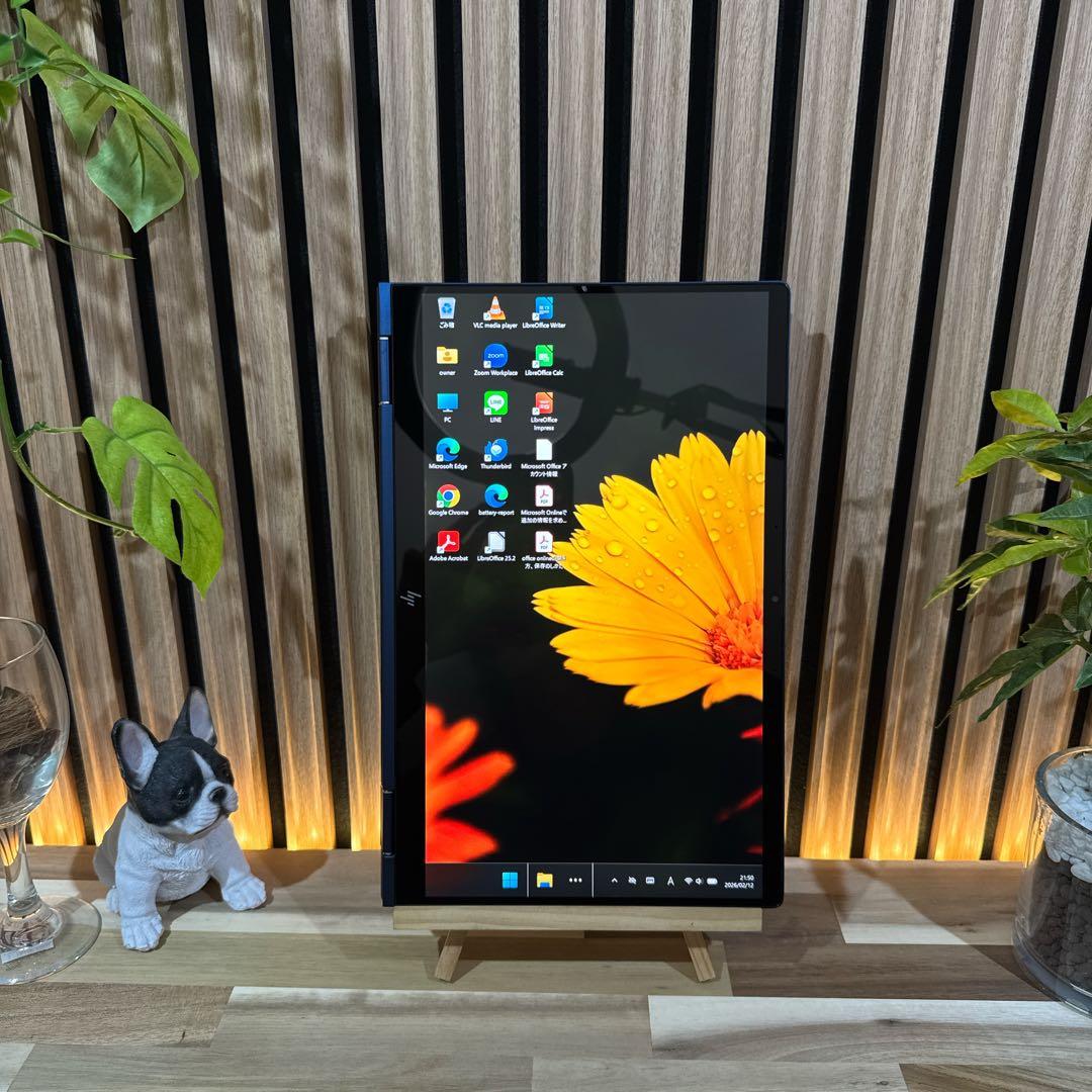 準美品2in1モデル‼️HP☘LTE☘メモリ16GB☘フルHD☘ノートパソコン
