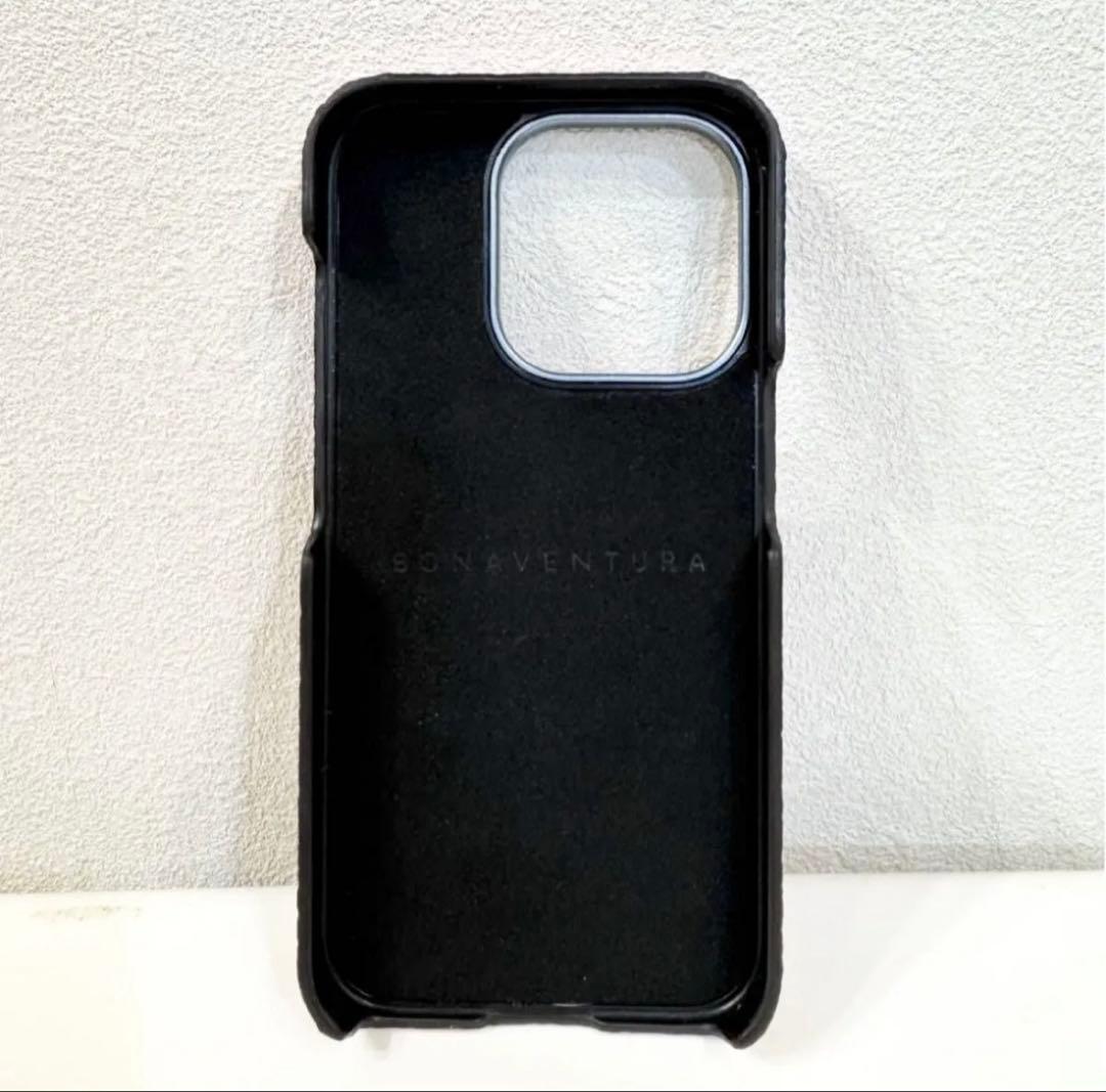 BONAVENTURA ボナベンチュラ　iPhoneケース　 シュリンクレザー