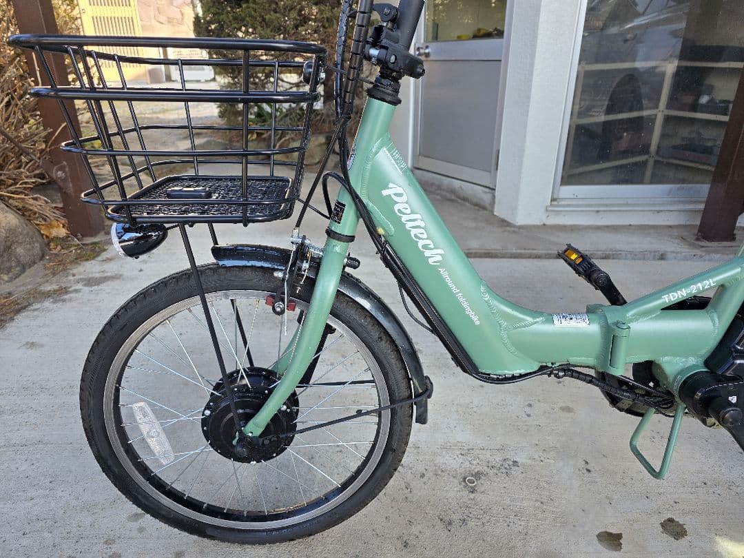 PELTECH ペルテック TDN-212L 折りたたみ電動自転車