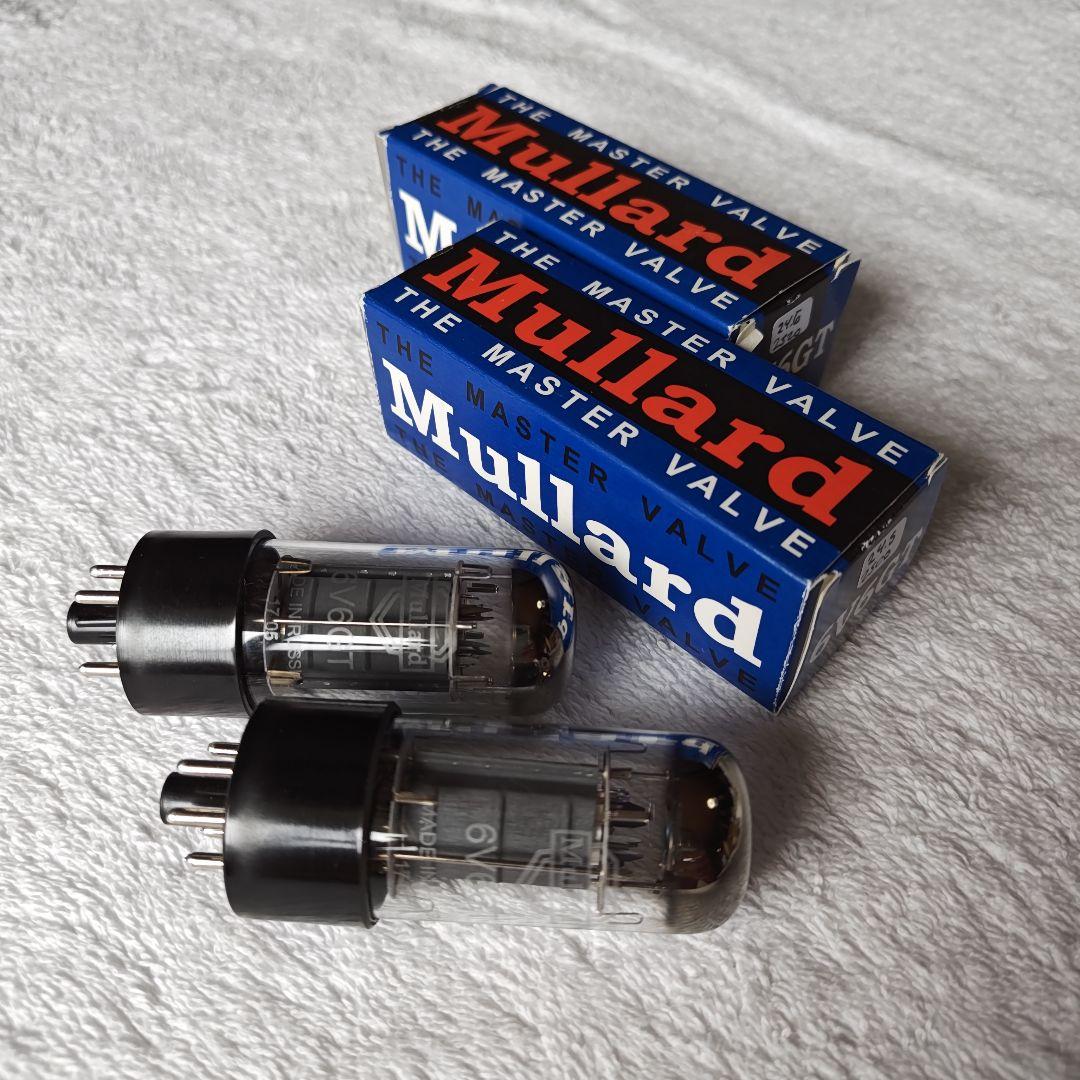 mtk  Mullard 6V6GT ロシア製 復刻版