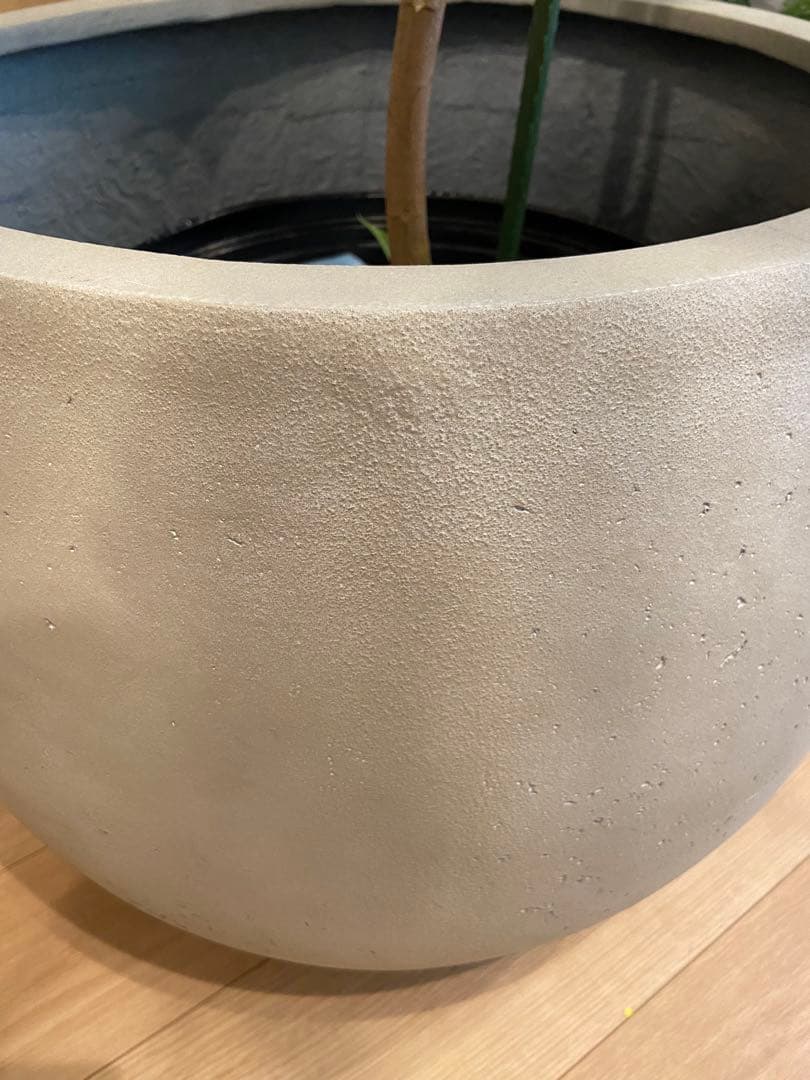 【直接取引のみ】55cm ポット　アンティークホワイト　※ポットのみです