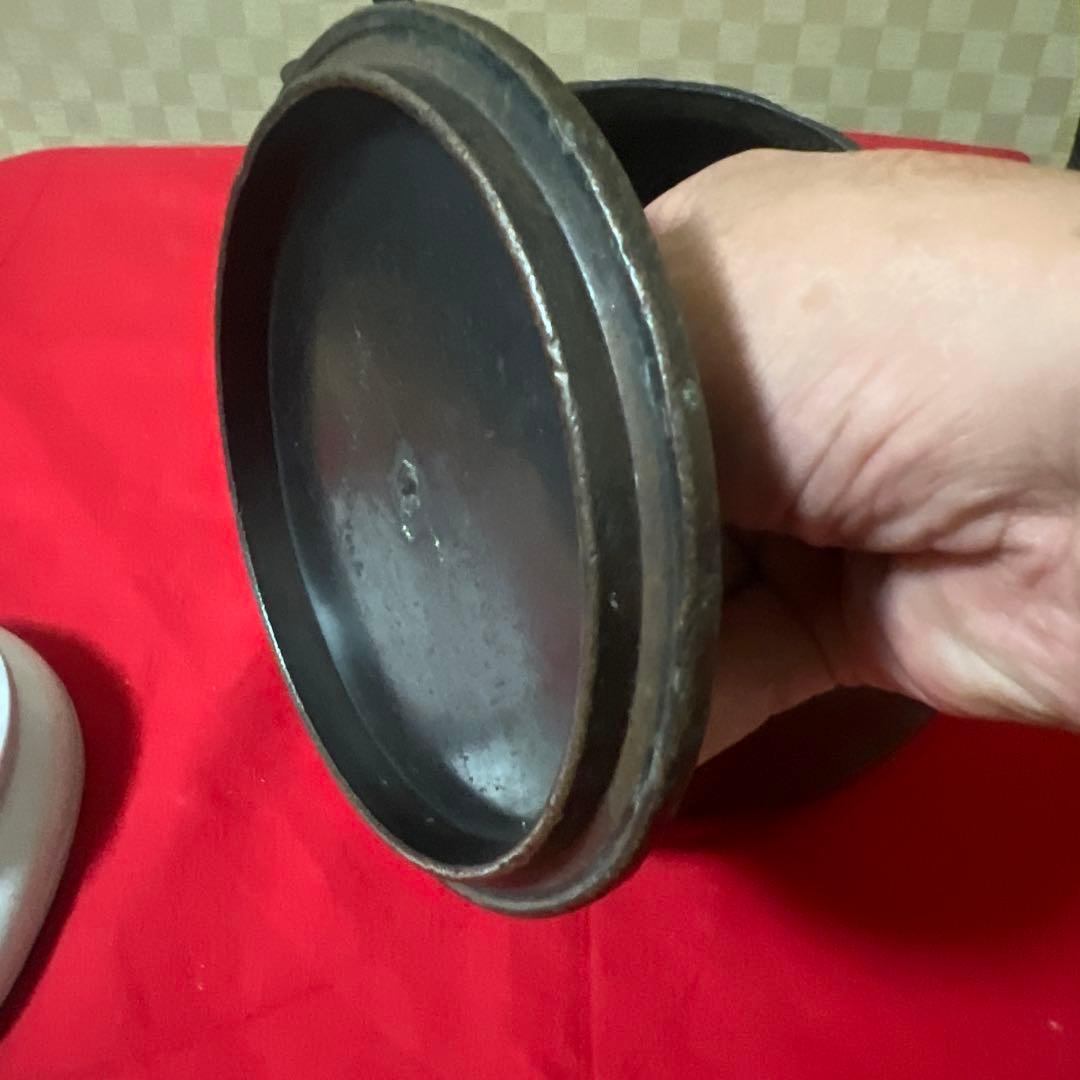 骨董品　古美術　祥雲堂　鉄瓶　身在印
