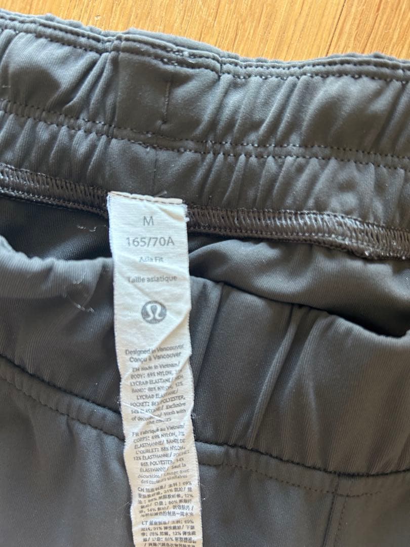 Lululemon MR Jogger M　ASIA FIT