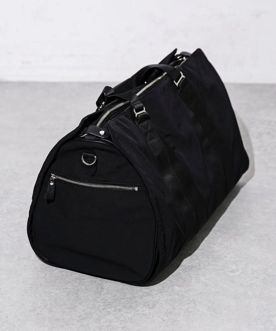 新品　ナノユニバース　ESSENTIAL LINE ガーメントドラムバッグ