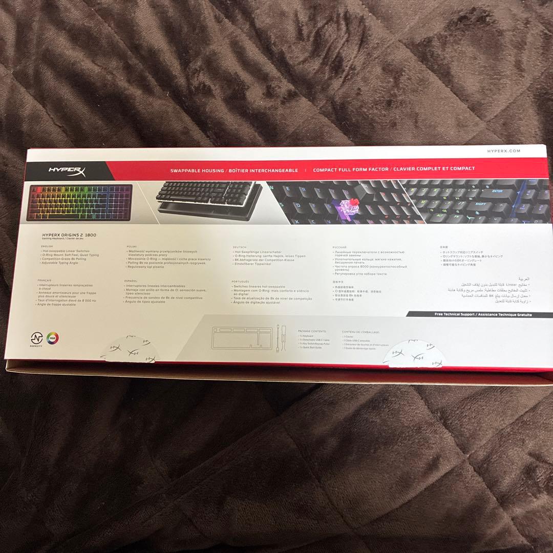 HyperX Origins 2 1800 日本語配列