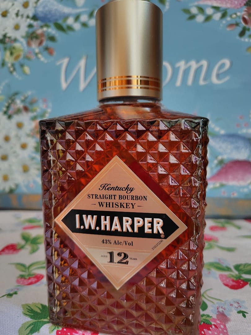 I.W.ハーパー 12年 バーボン　ウイスキー 750ml　終売前の新品