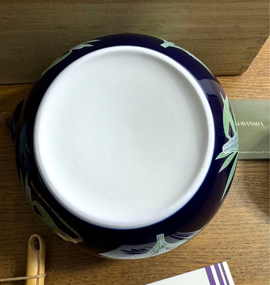 415 香蘭社　プリンセスリリー　茶器揃　未使用品　共箱