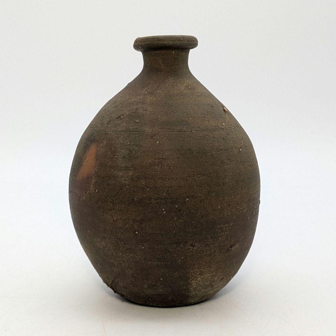人間国宝 藤原啓 備前焼 徳利 共箱共布栞 酒器 とっくり 花器 一輪挿し花瓶