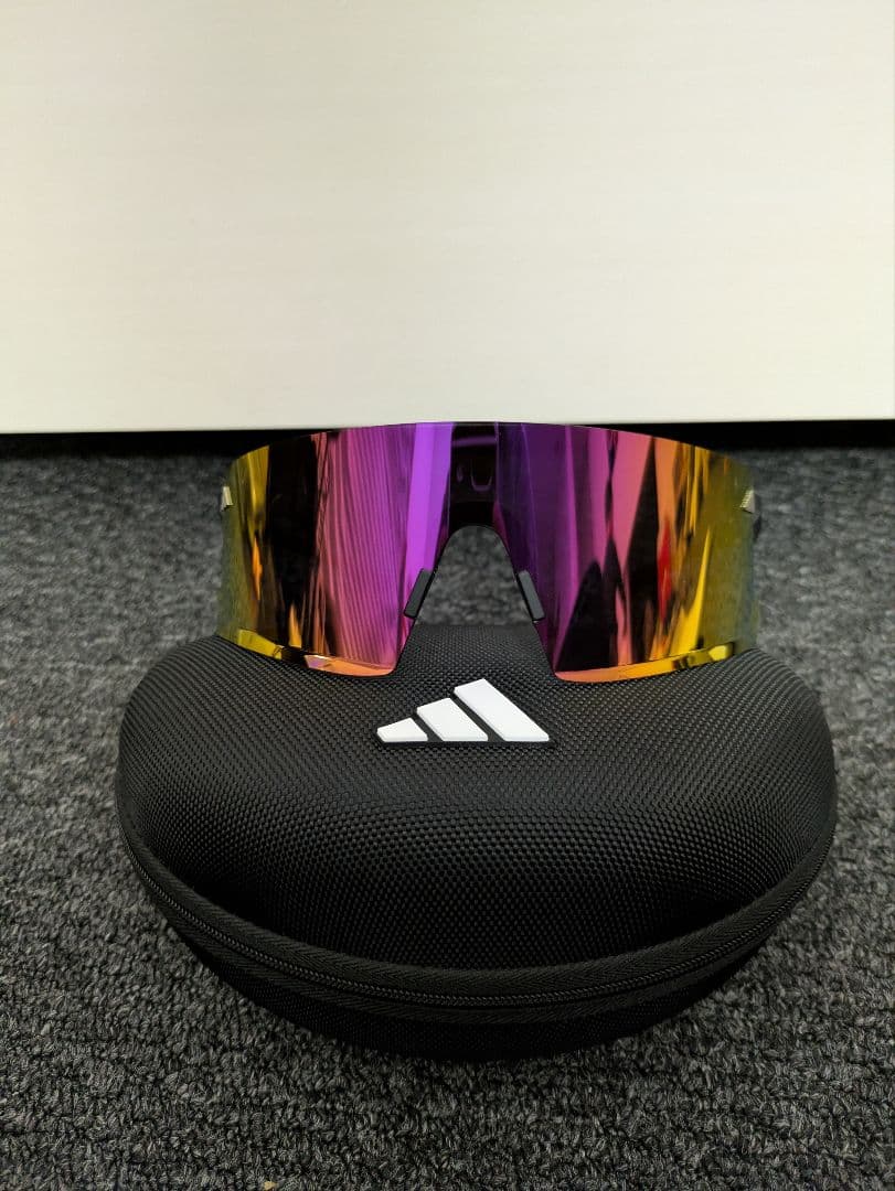 【箱根駅伝】adidas スポーツサングラス DUNAMIS 偏光 激レアカラー