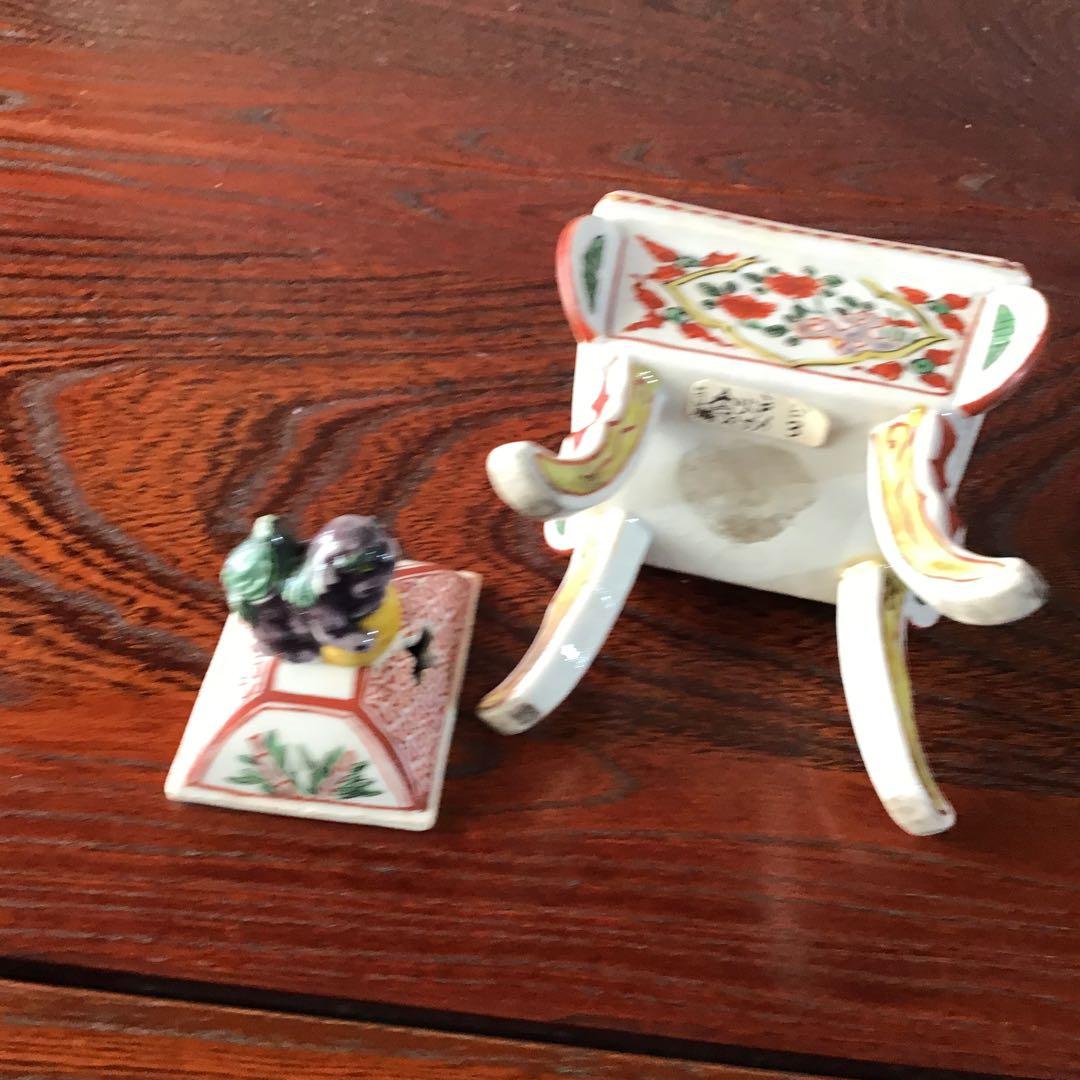古九谷　香炉