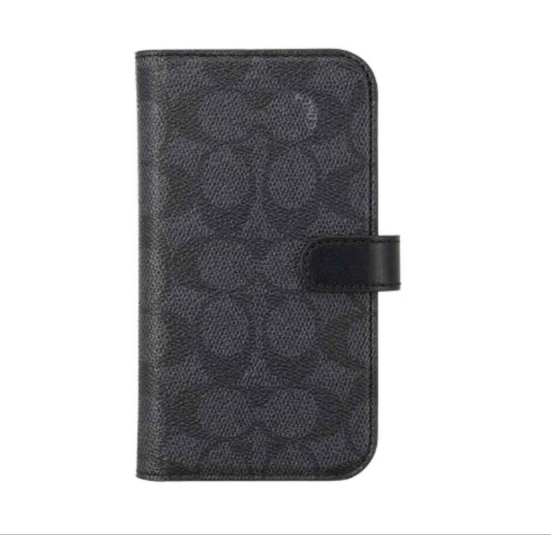 iPhone15 コーチ（R）ブックタイプケース