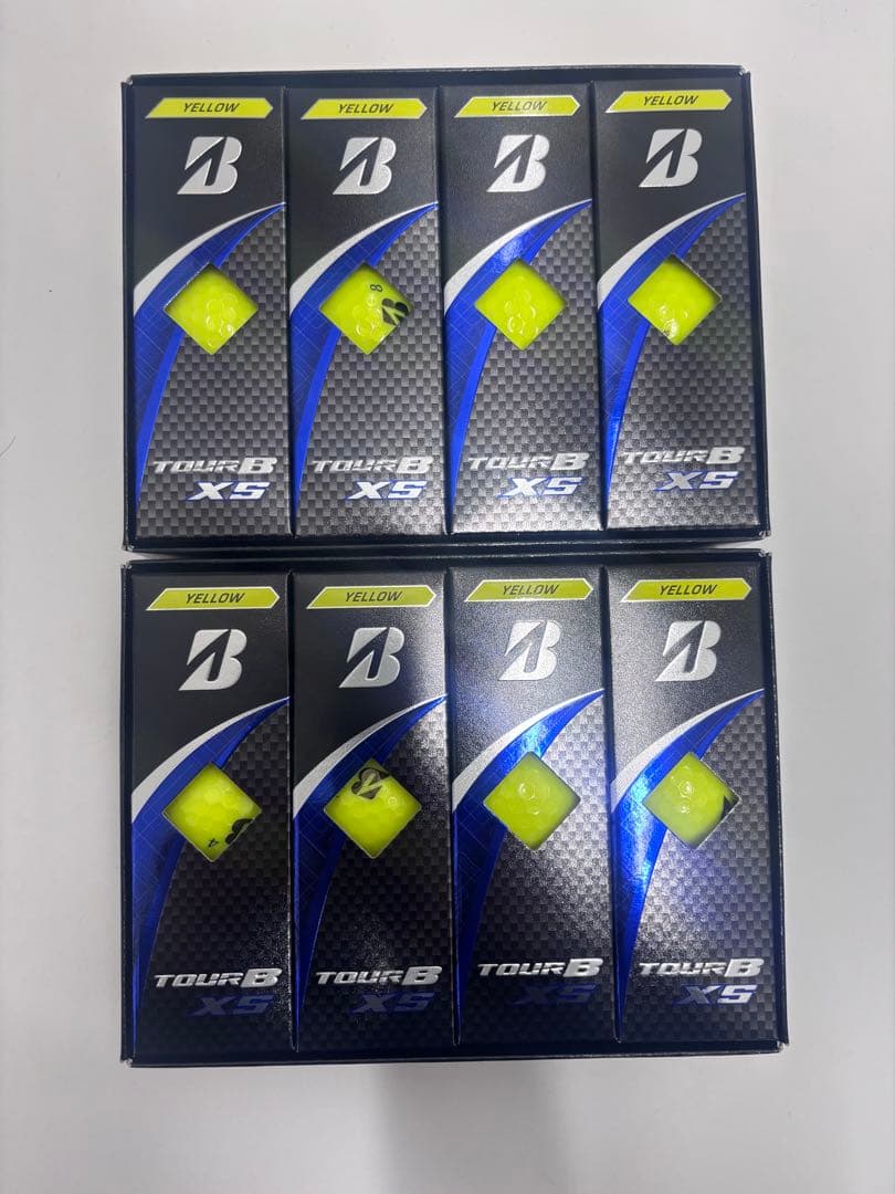ブリヂストン TOUR B XS 2024 YELLOW 2ダース