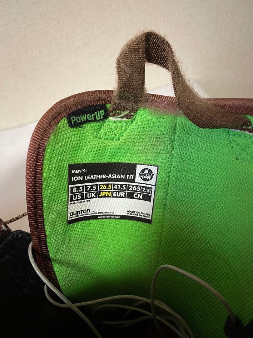 Burton ION Leather 26.5 Red wing バートン