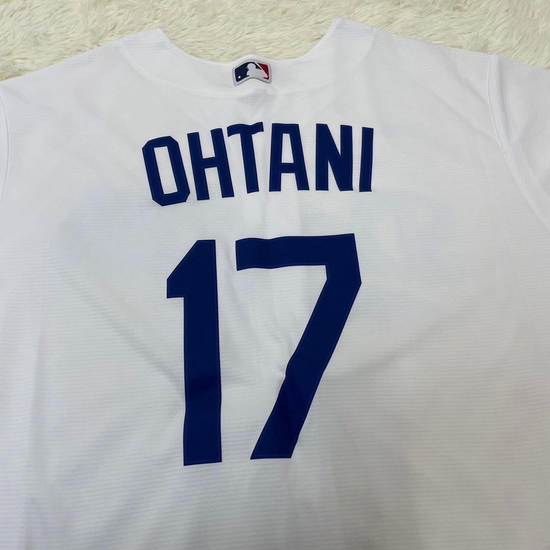 ドジャースタジアム購入✨公式レプリカ ホームユニフォーム 大谷翔平 17番 XL