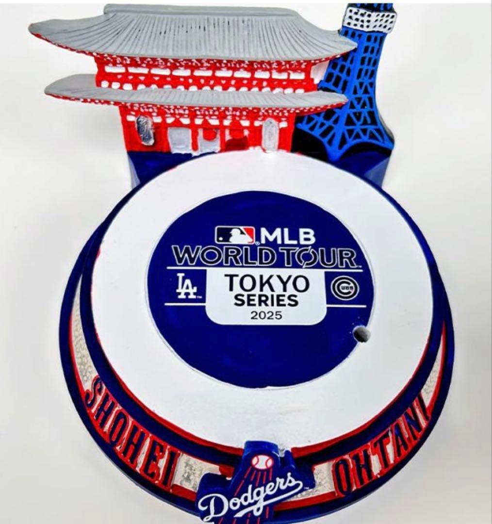 世界限定50体 未開封 大谷翔平2025年MLB日本開幕戦記念バブルヘッド人形
