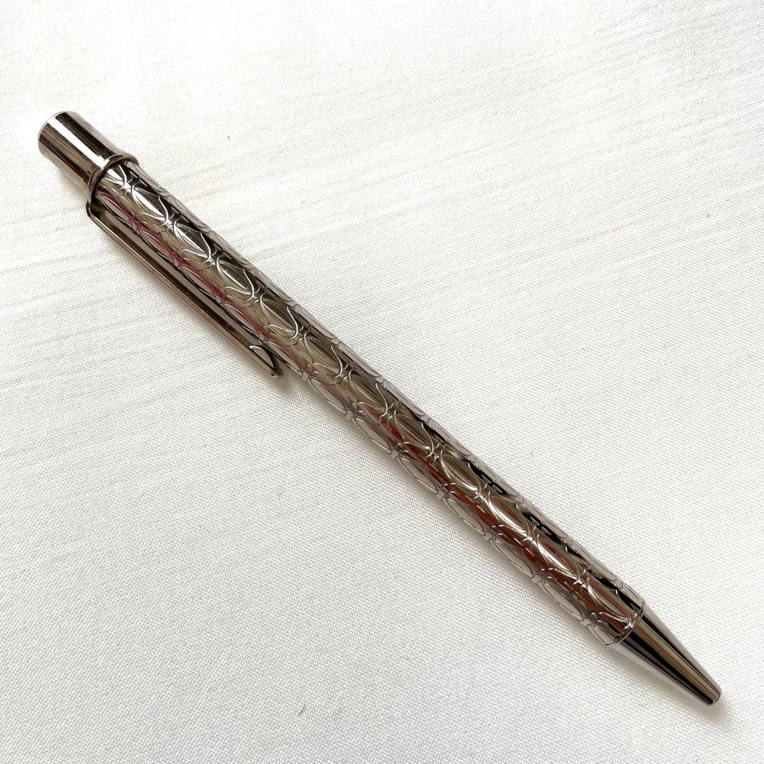 Cartier ボールペン サントスCドゥ　シルバーカラー
