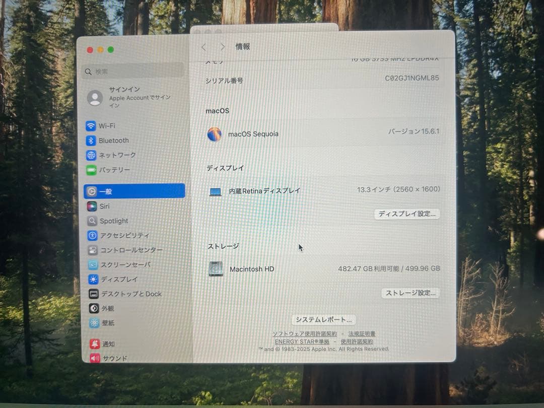 Apple MacBook Pro 13インチ