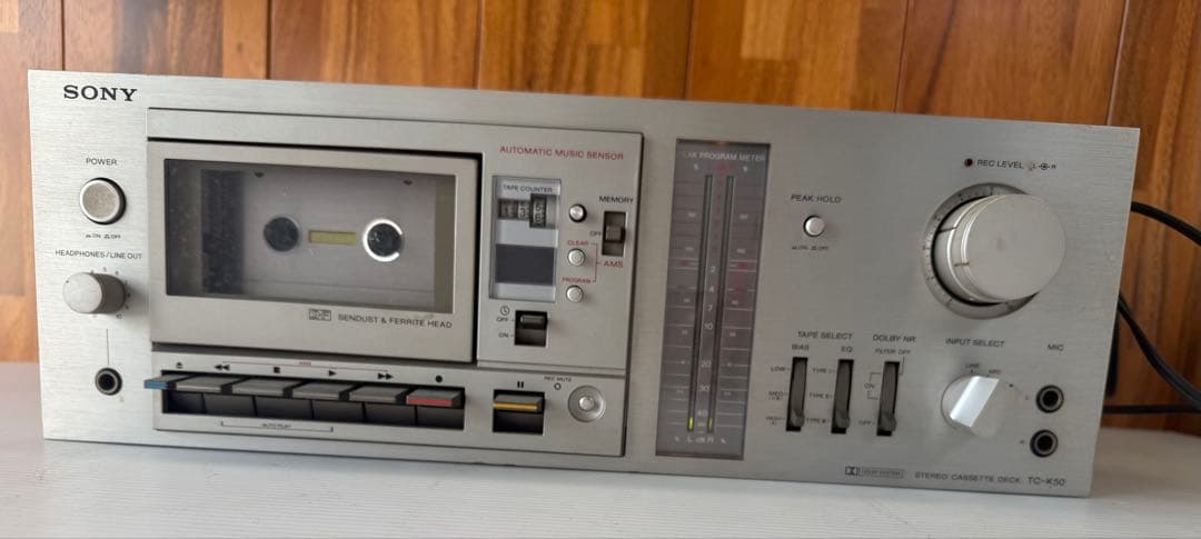 SONY TC-K50 カセットデッキ(a65)