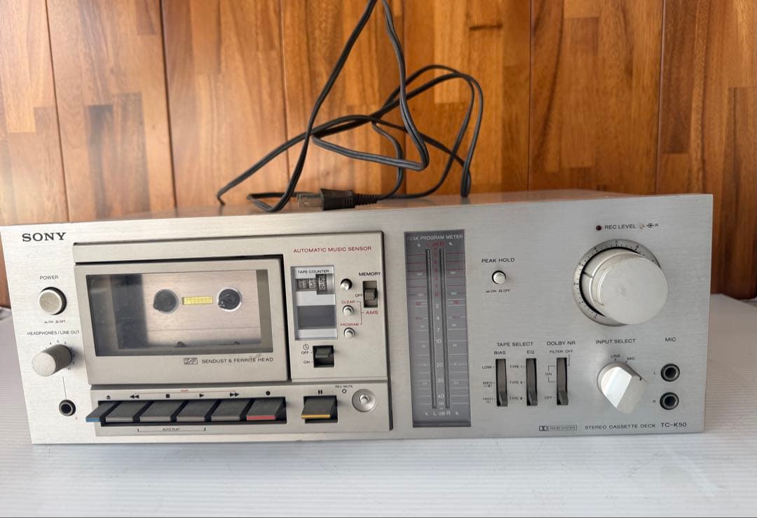 SONY TC-K50 カセットデッキ(a65)