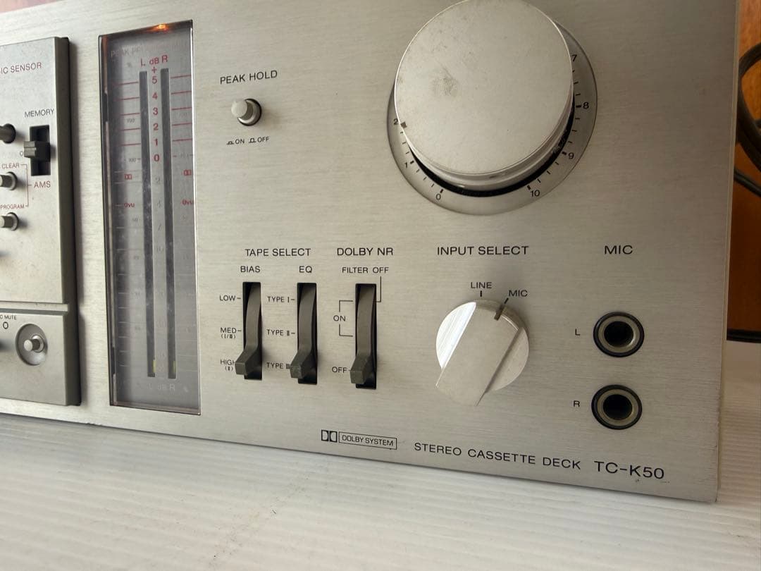 SONY TC-K50 カセットデッキ(a65)