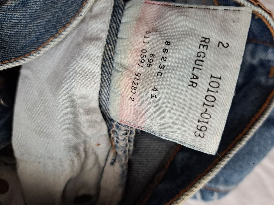 LEVI'S 501 デニム サイズ2 USA製 希少!!レア!!