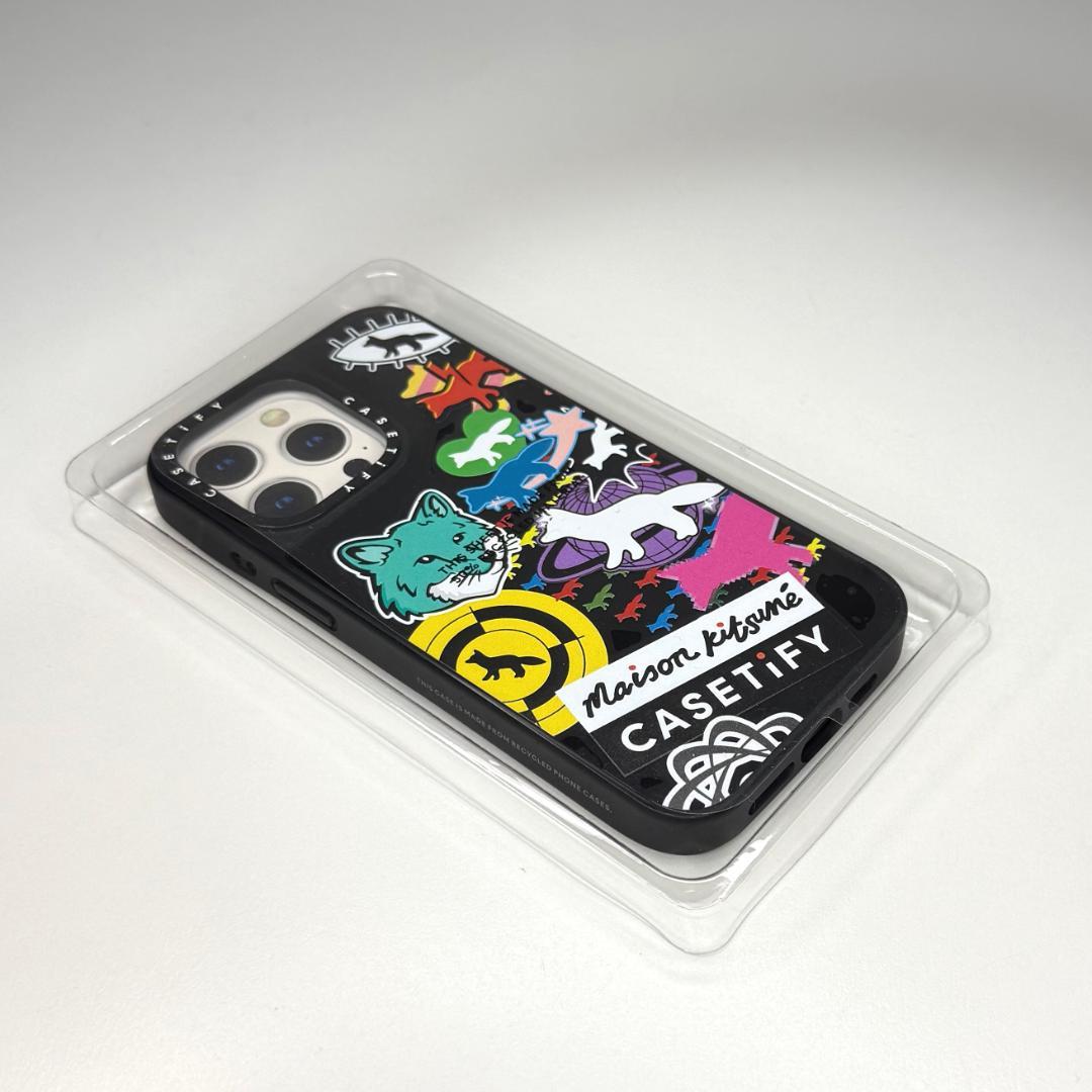 未使用 メゾンキツネ×ケースティファイ コラボ iPhone15ProMax