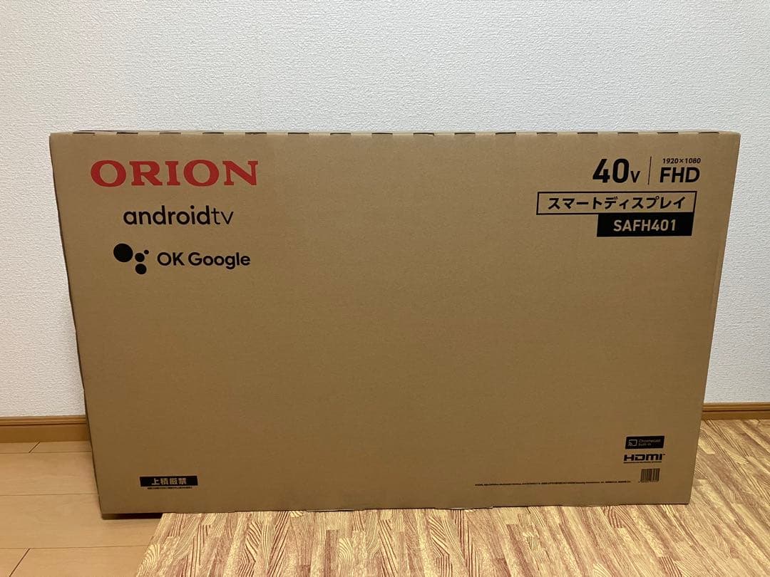【新品】ORION オリオン SAFH401 40v スマートディスプレイ