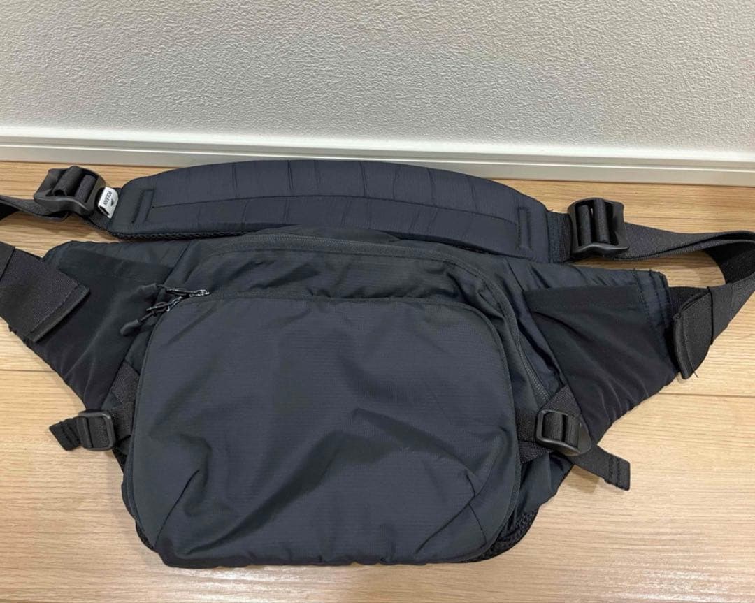 【美品】POLBAN MORE ポルバンモア ブラック ヒップシート 抱っこひも