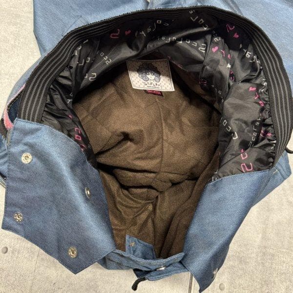 未使用 ScoLar セットアップ スキー スノボ ウェア 総柄 スカラー
